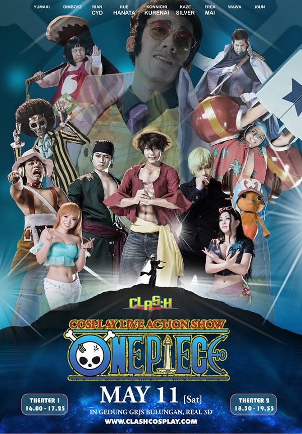 Sensasi Nonton Cosplay Anime One Piece Secara Langsung